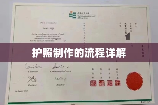 武功护照制作的流程详解