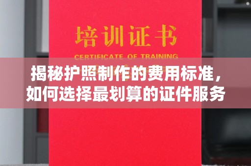 武功揭秘护照制作的费用标准，如何选择最划算的证件服务？